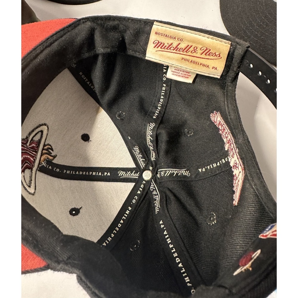 ~2010 RARE! Lot of 5 Miami Heat NBA Snapback Hats New Era 9FIFTY Mitchell & Ness - Picture 6 of 16
